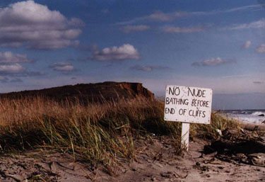 'No nude bathing': Martha's Vineyard